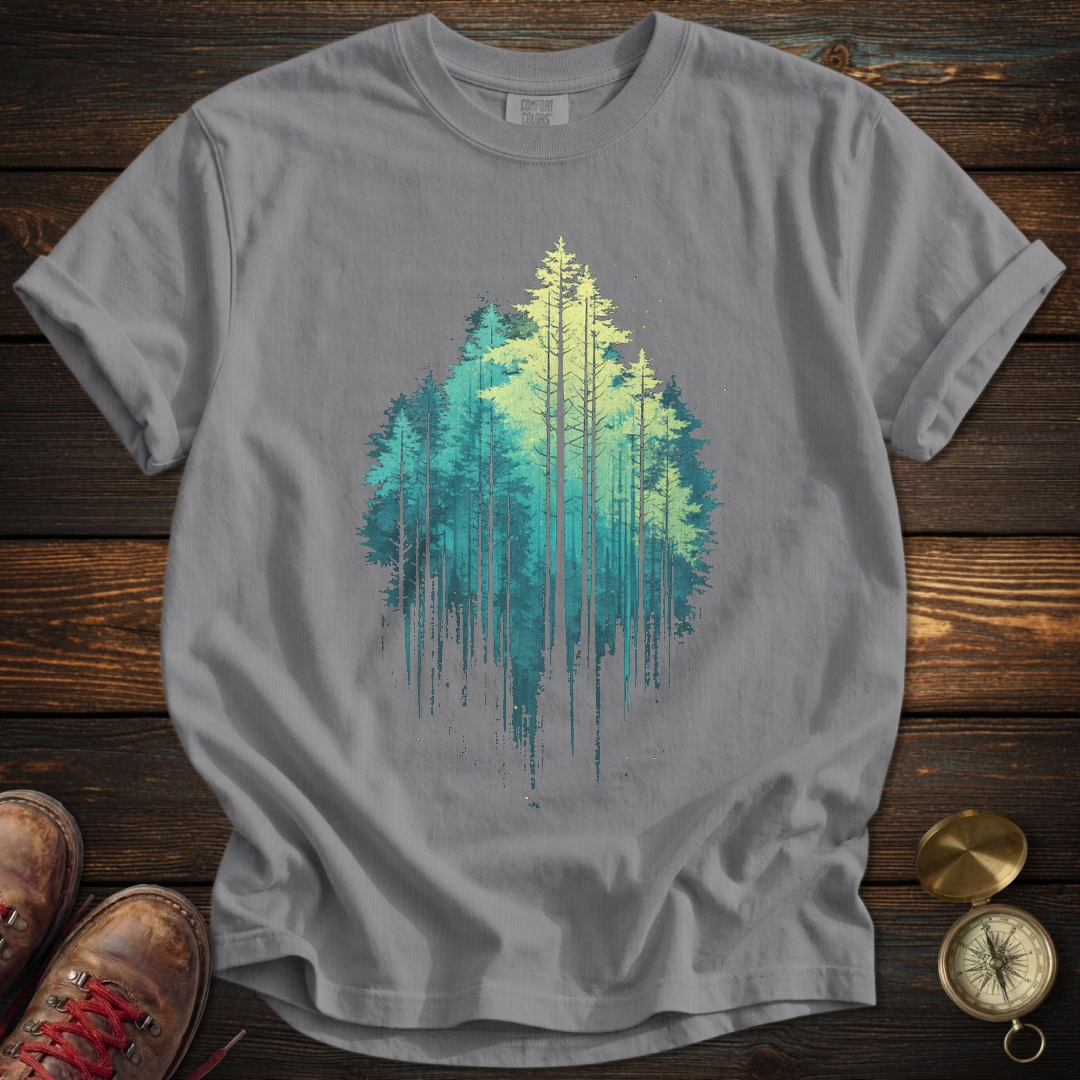 Misty Twilight Pines T-Shirt