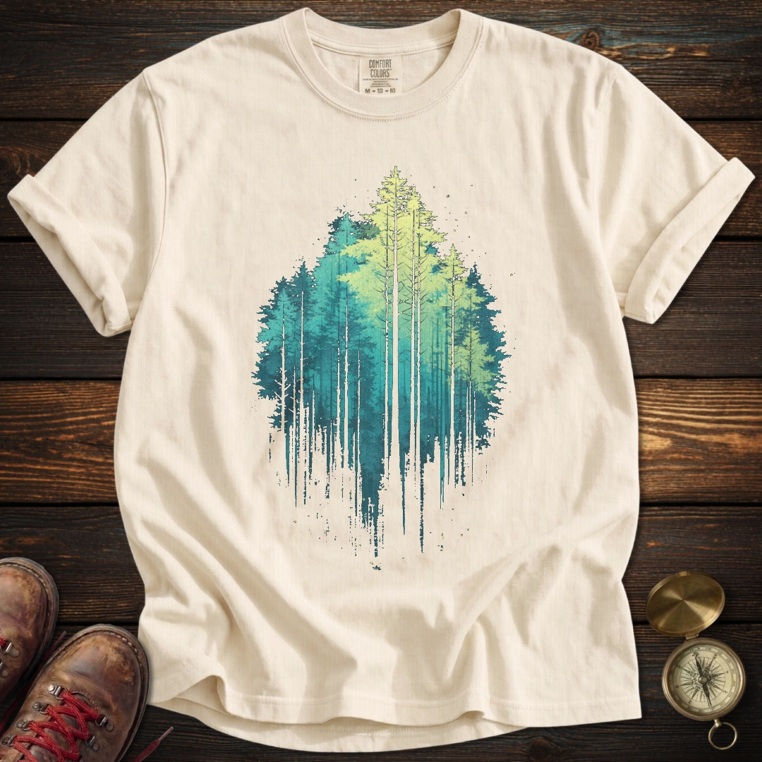Misty Twilight Pines T-Shirt