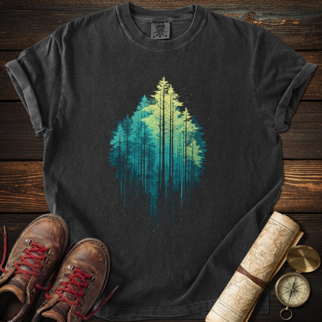 Misty Twilight Pines T-Shirt