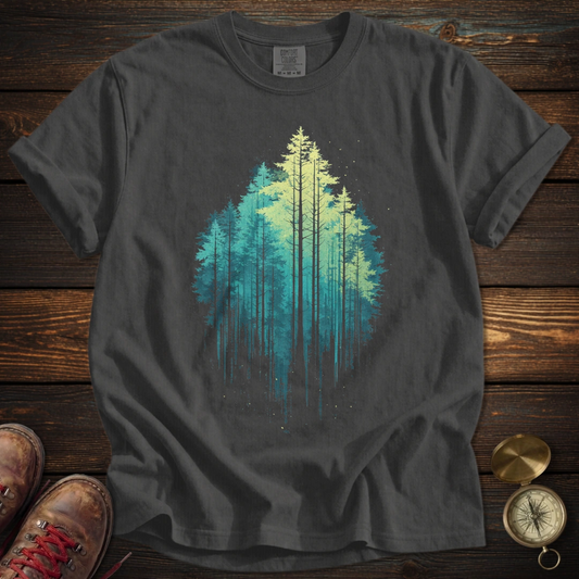 Misty Twilight Pines T-Shirt