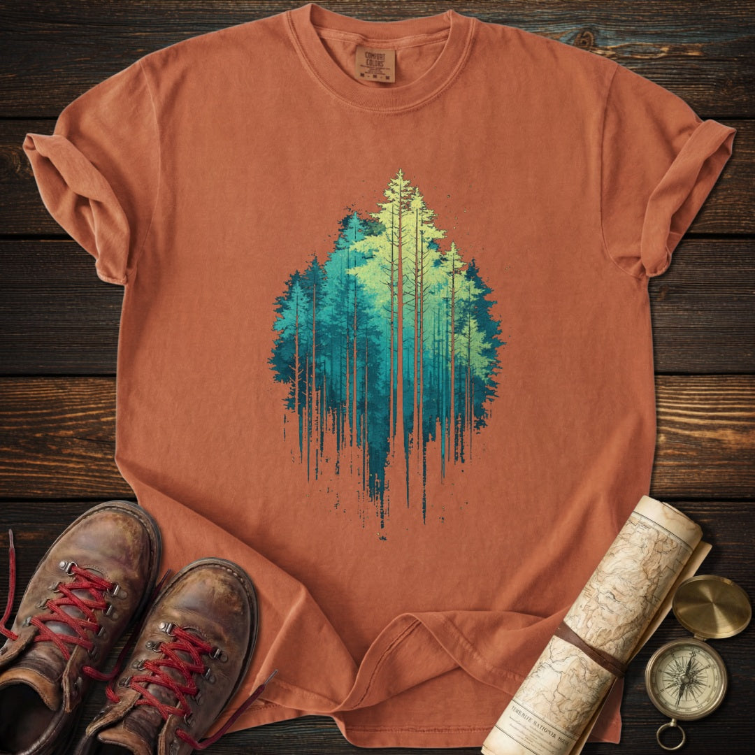 Misty Twilight Pines T-Shirt