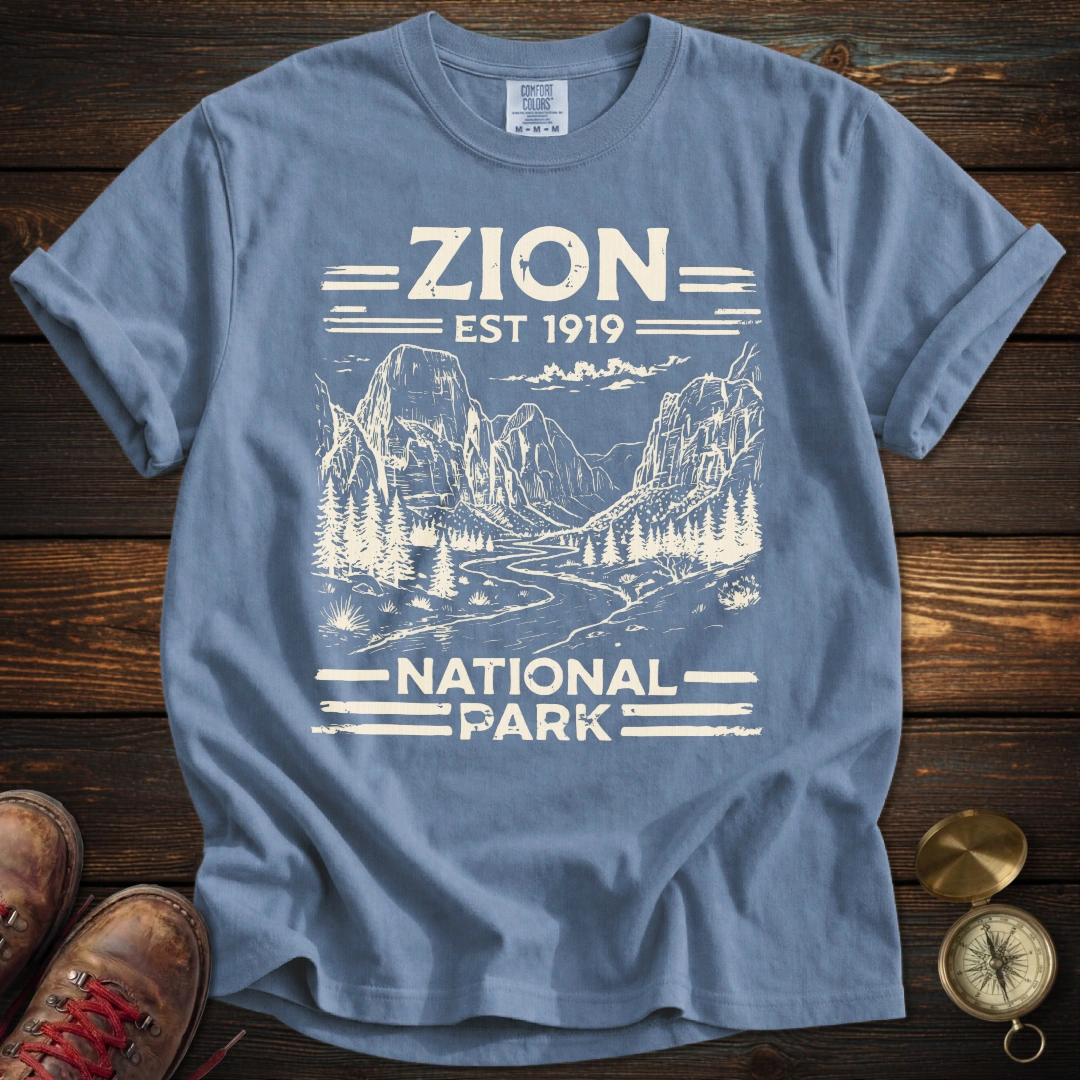 Zion Vintage Graphic T-Shirt