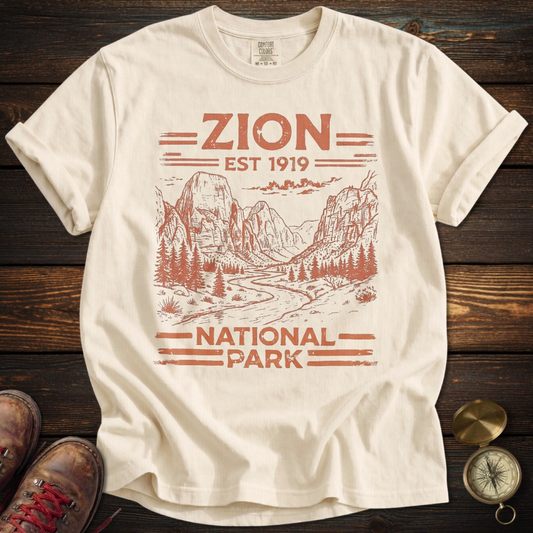 Zion Vintage Graphic T-Shirt