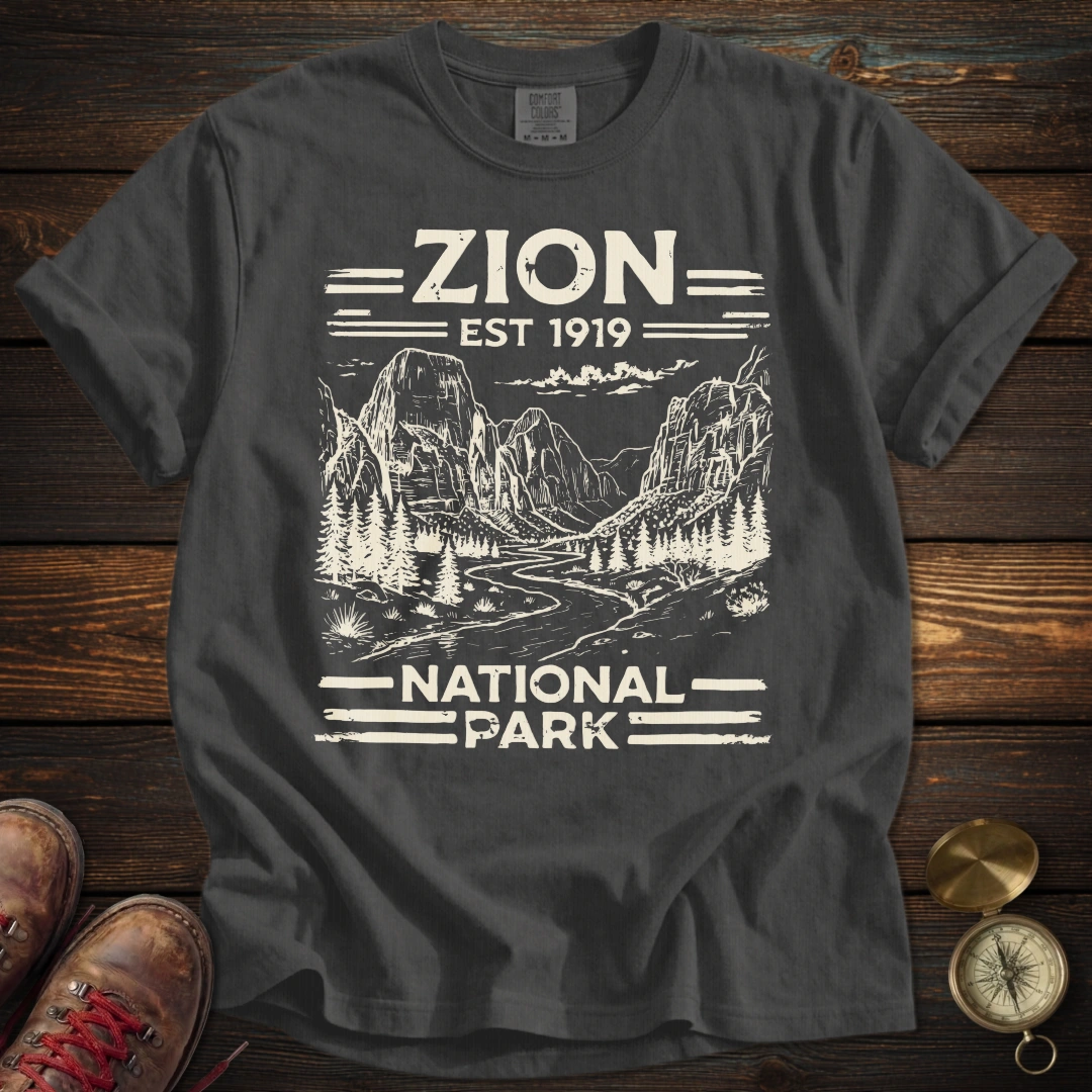 Zion Vintage Graphic T-Shirt