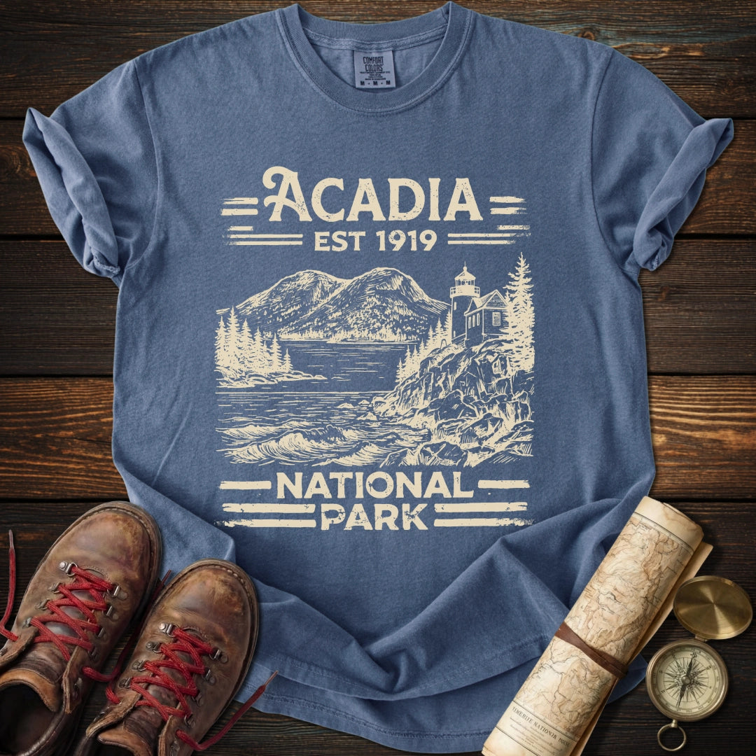 Acadia Vintage Graphic T-Shirt