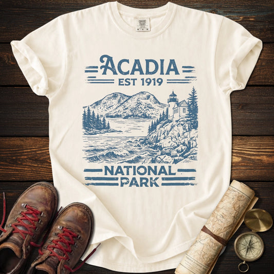 Acadia Vintage Graphic T-Shirt
