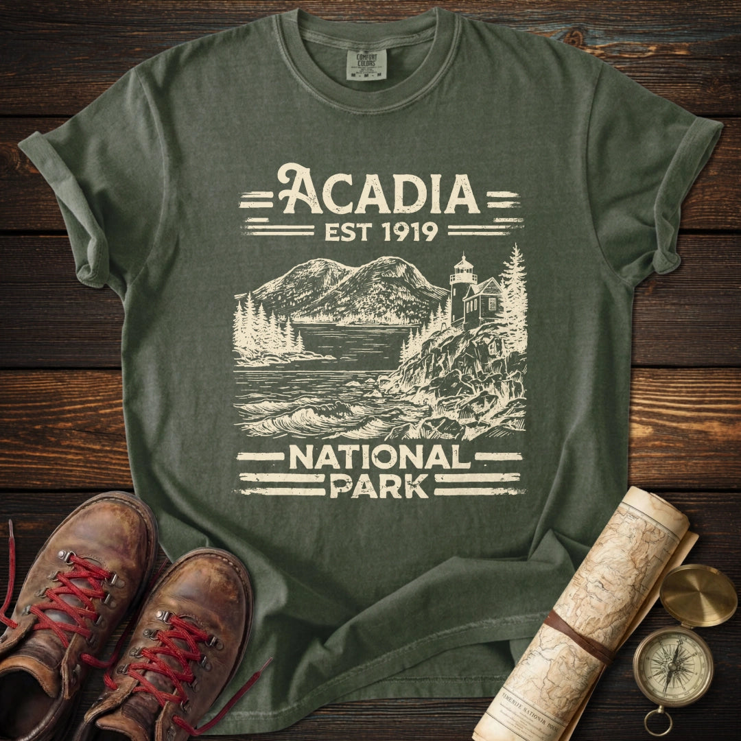 Acadia Vintage Graphic T-Shirt