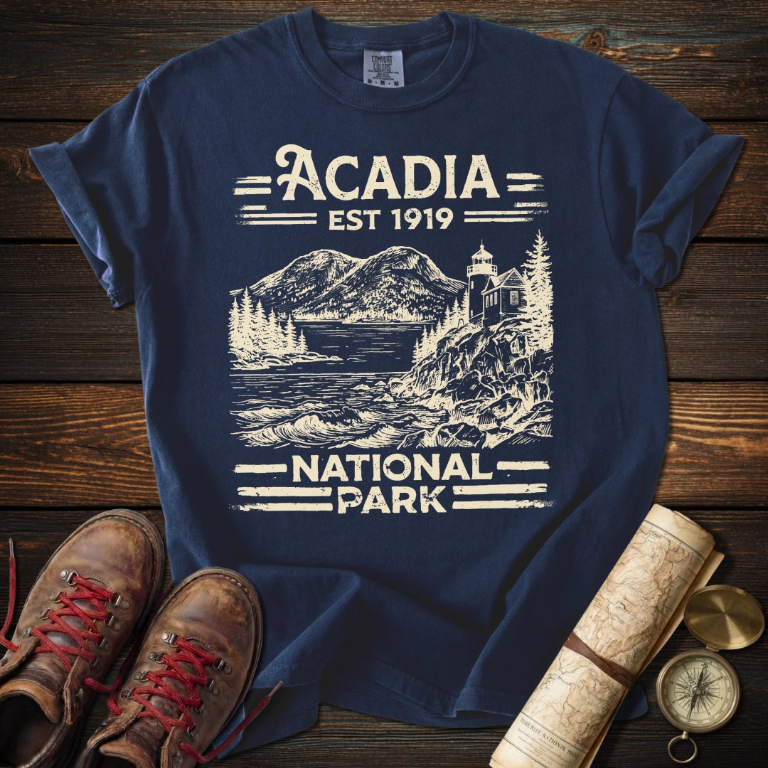 Acadia Vintage Graphic T-Shirt