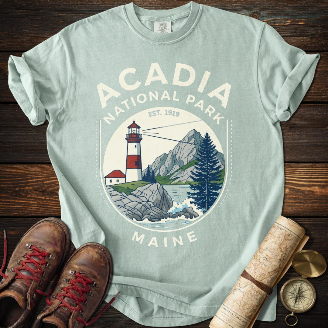 Acadia National Park Lighthouse T-Shirt