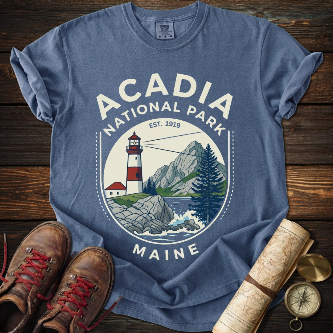 Acadia National Park Lighthouse T-Shirt