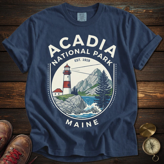 Acadia National Park Lighthouse T-Shirt