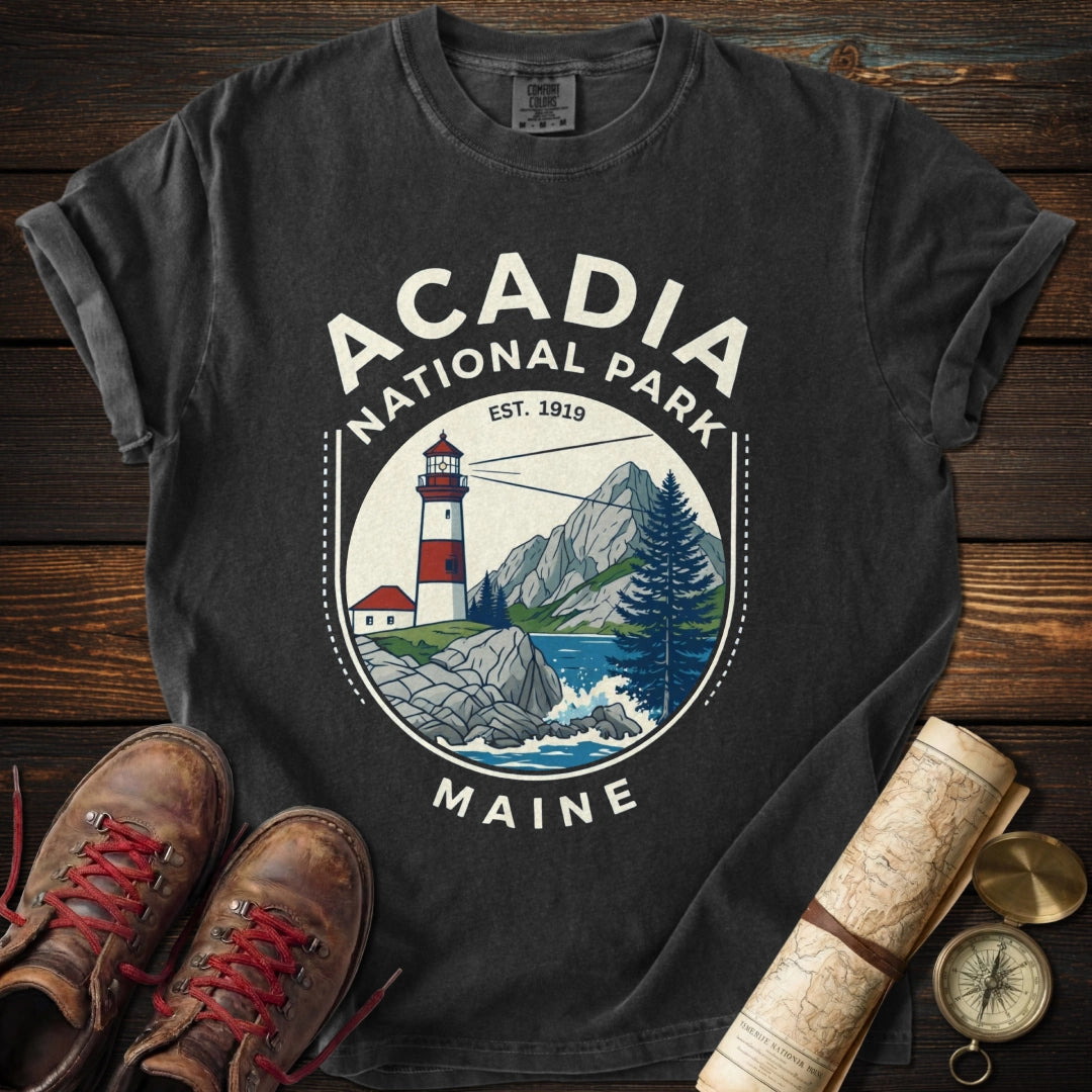 Acadia National Park Lighthouse T-Shirt