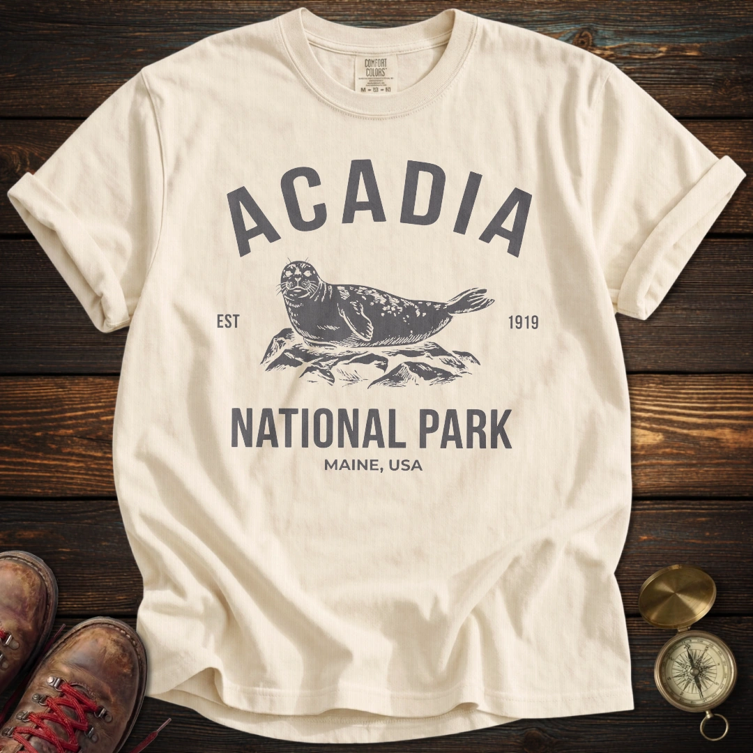 Acadia Harbor Seal T-Shirt