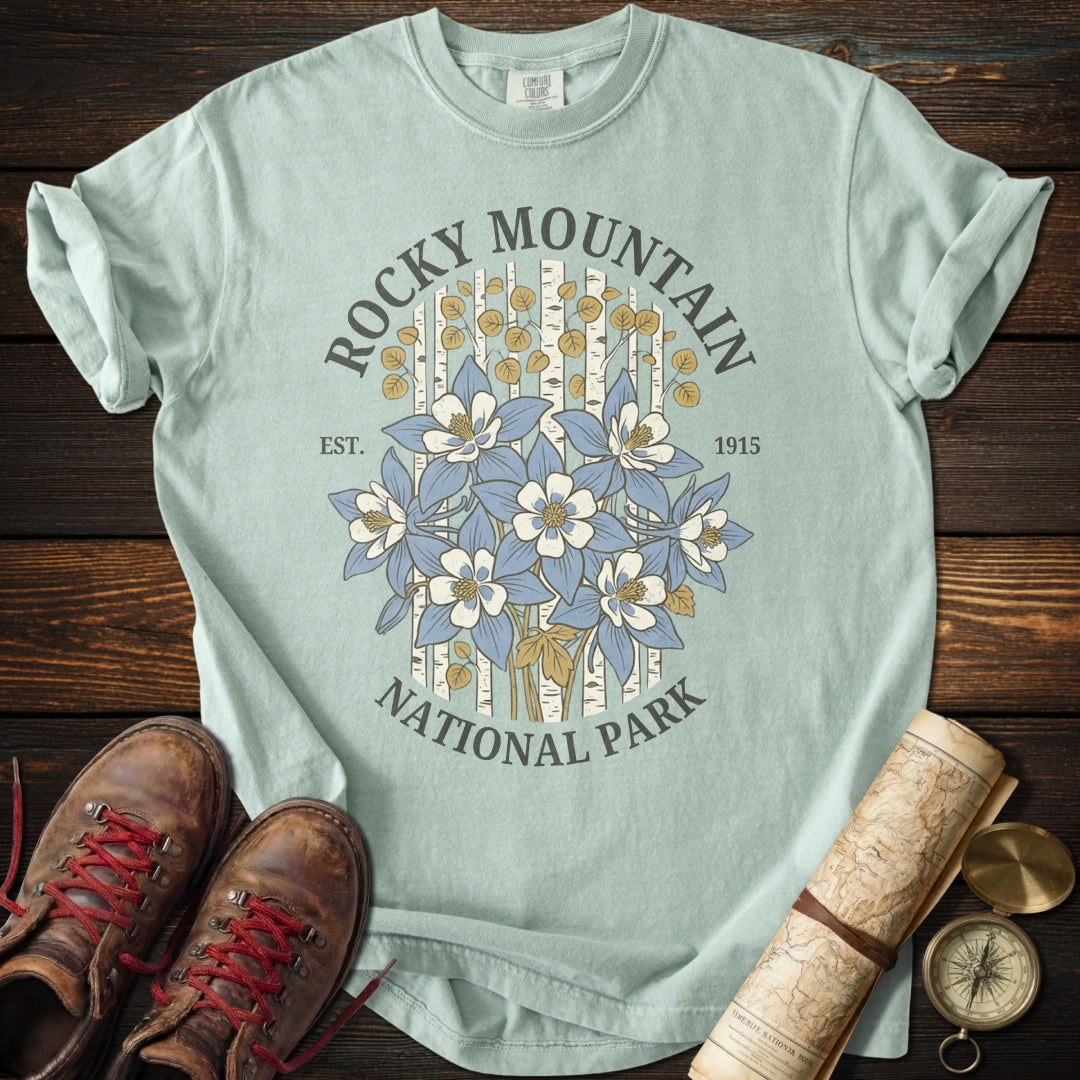 Rocky Mountain Park Columbine T-Shirt