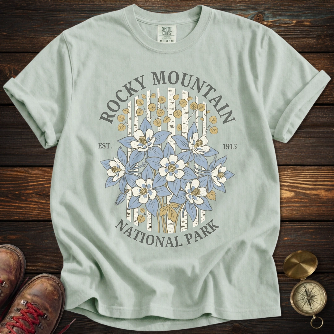 Rocky Mountain Park Columbine T-Shirt