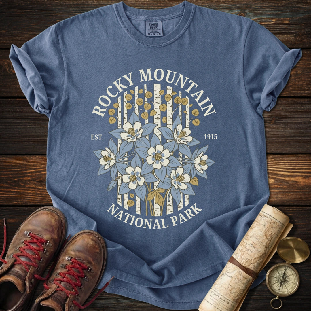 Rocky Mountain Park Columbine T-Shirt