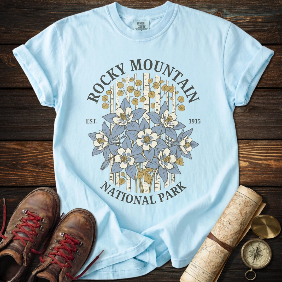 Rocky Mountain Park Columbine T-Shirt