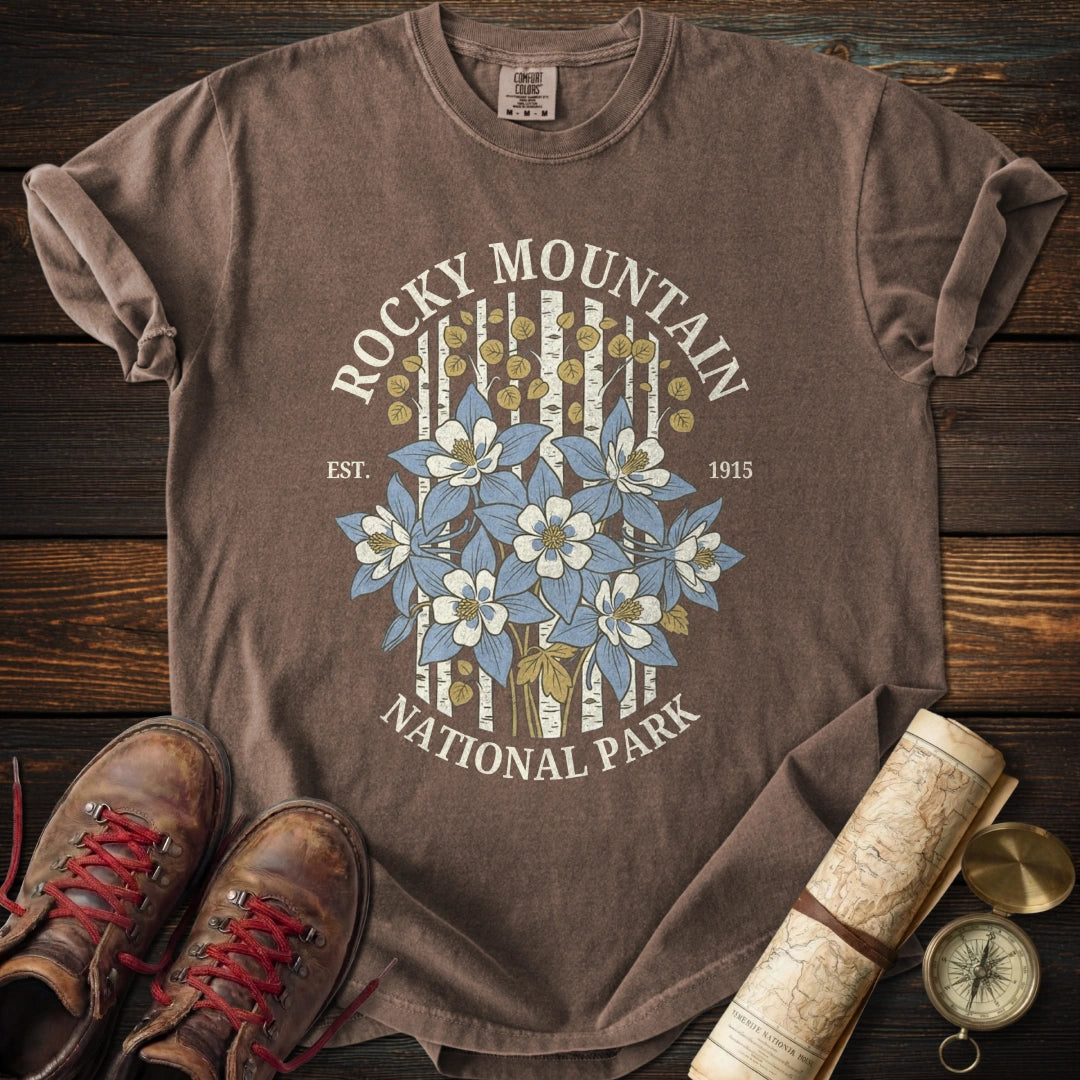 Rocky Mountain Park Columbine T-Shirt