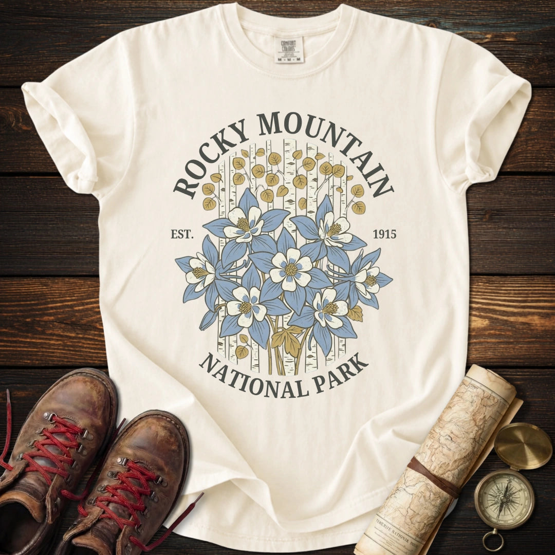 Rocky Mountain Park Columbine T-Shirt