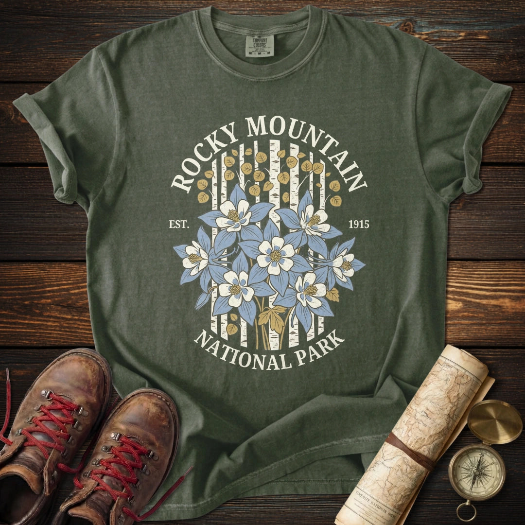 Rocky Mountain Park Columbine T-Shirt