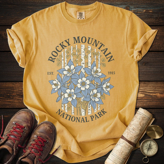 Rocky Mountain Park Columbine T-Shirt