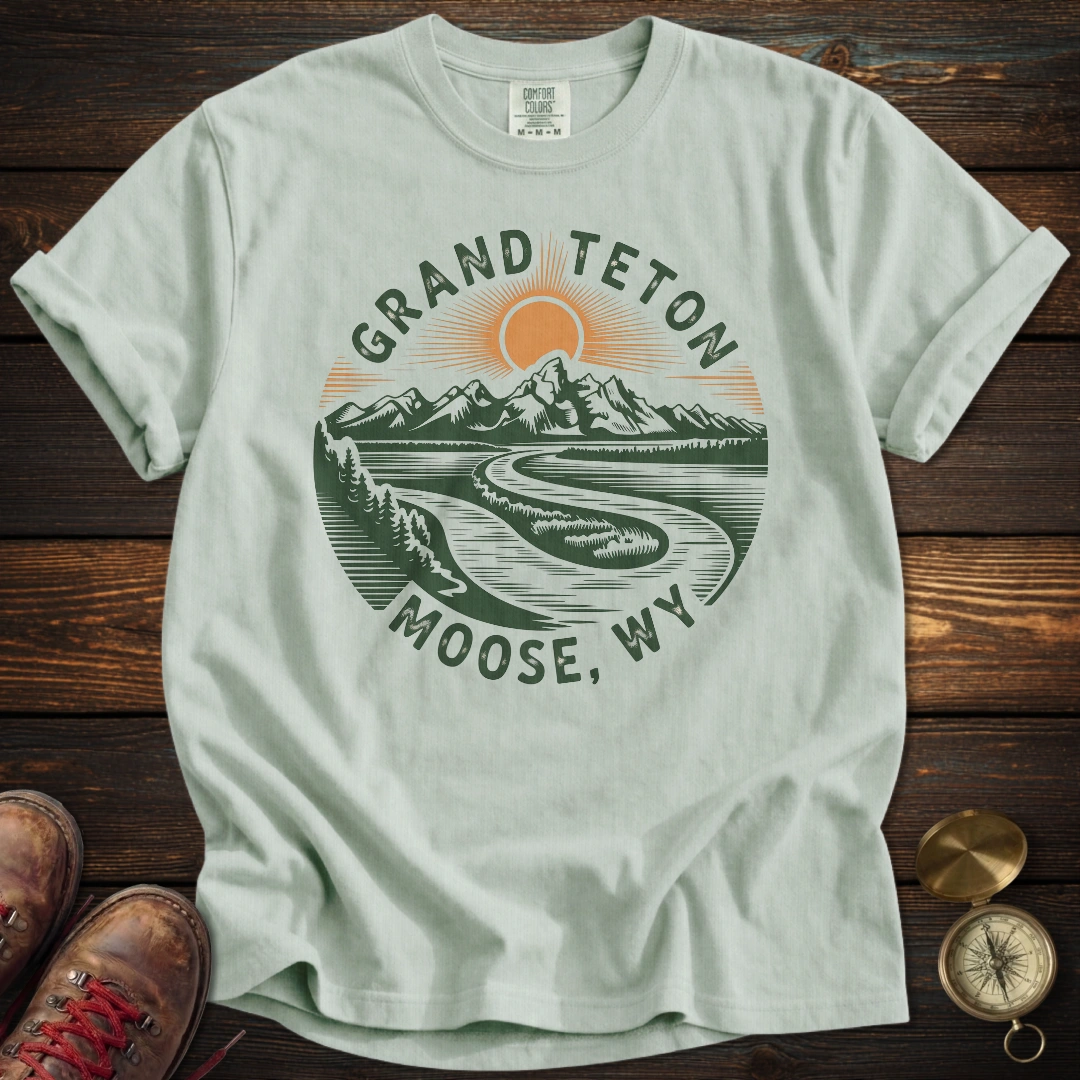 Grand Teton Moose Wy T-Shirt