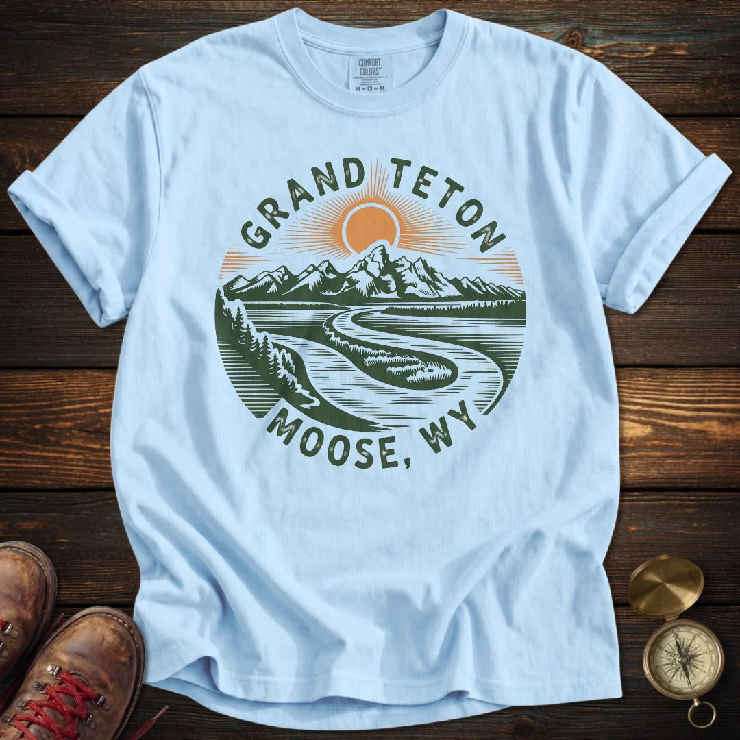 Grand Teton Moose Wy T-Shirt