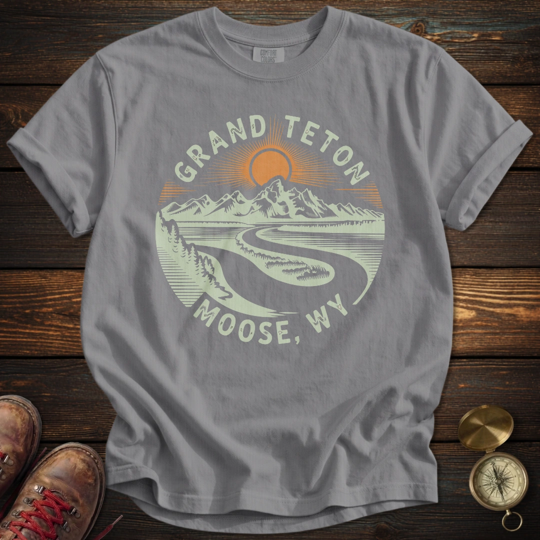 Grand Teton Moose Wy T-Shirt