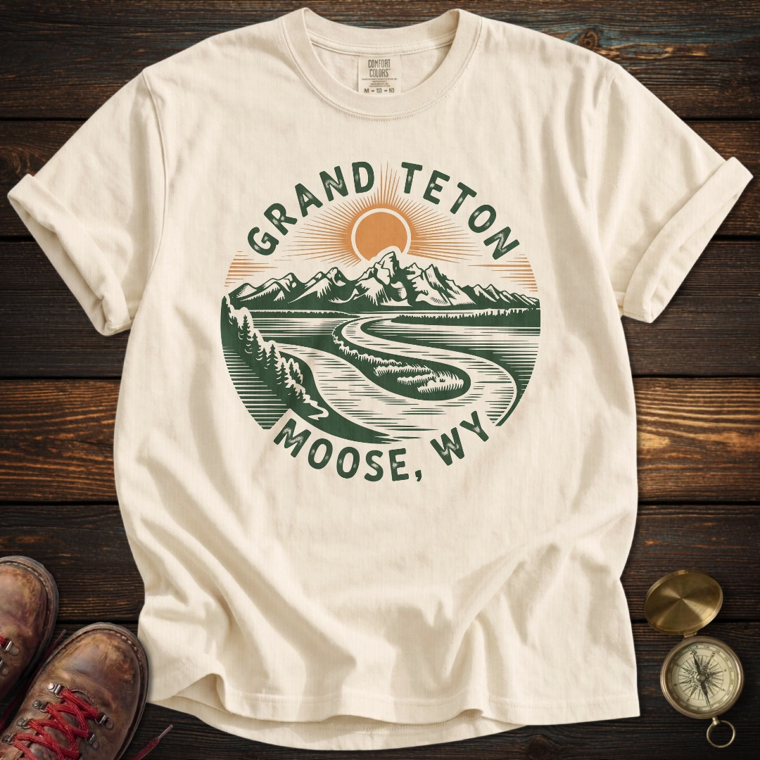 Grand Teton Moose Wy T-Shirt