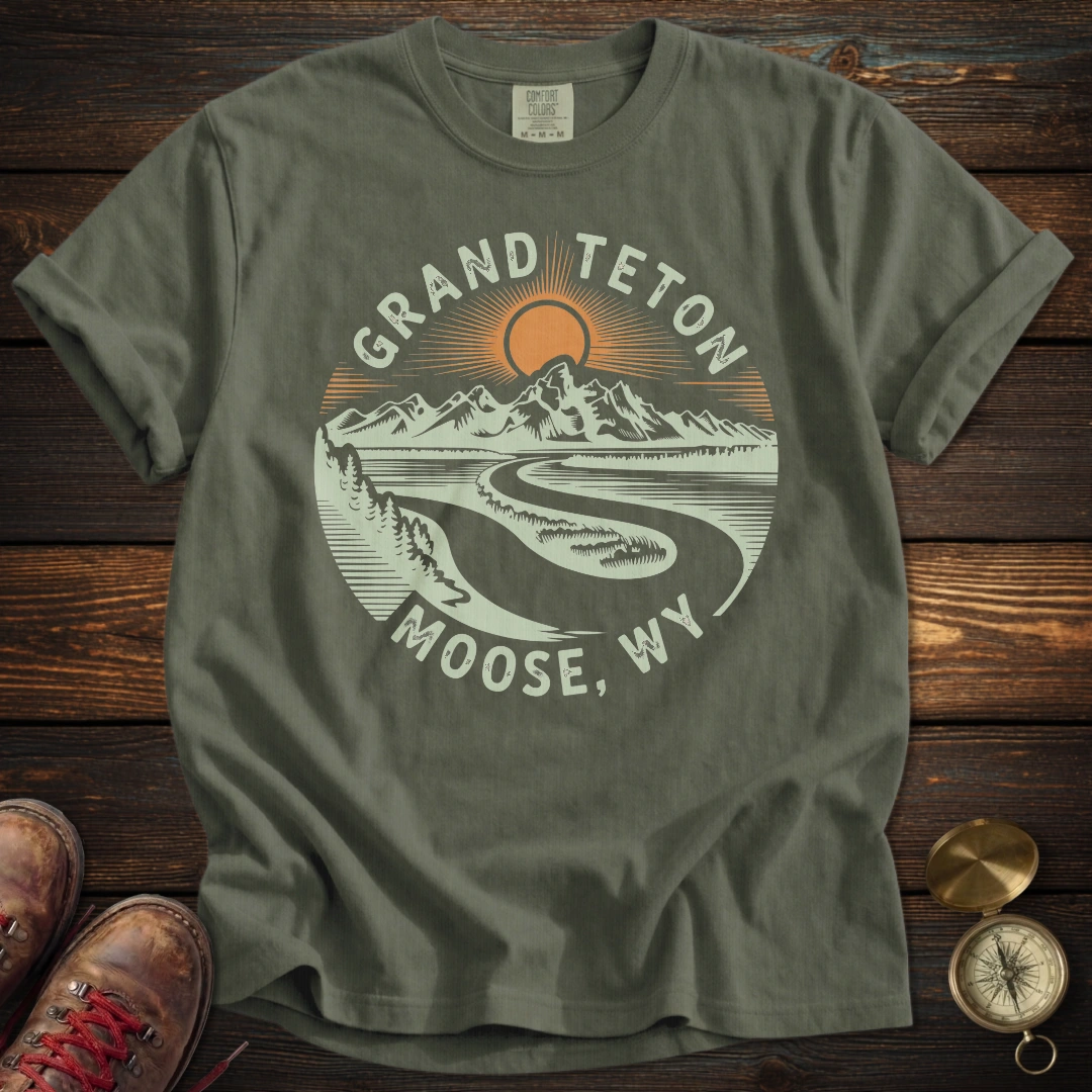 Grand Teton Moose Wy T-Shirt