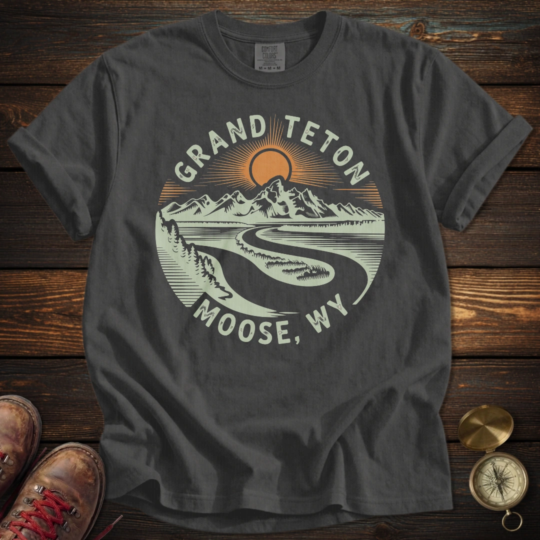 Grand Teton Moose Wy T-Shirt