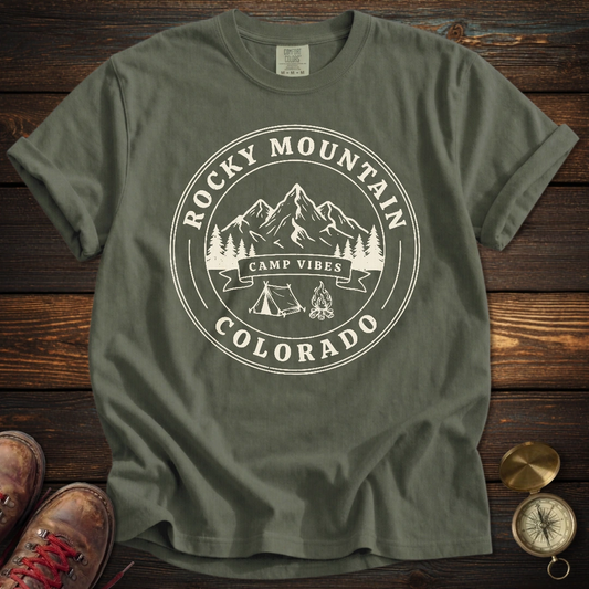 Rocky Mountain Camp Vibes T-Shirt