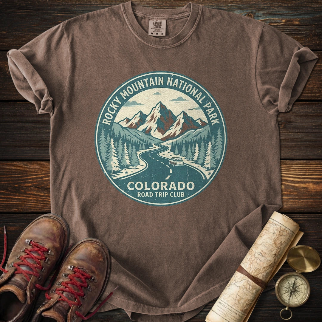 Rocky Mountain Road Trip Club T-Shirt