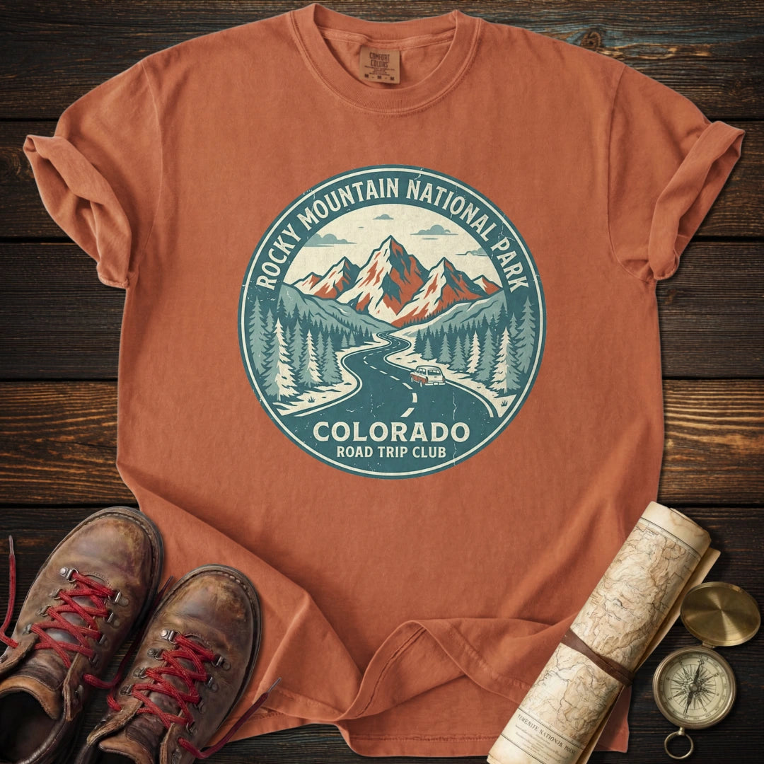 Rocky Mountain Road Trip Club T-Shirt
