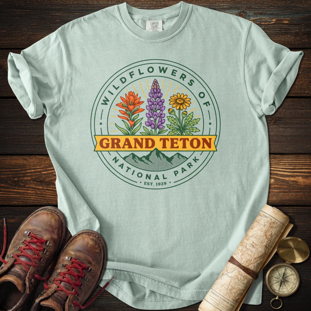 Grand Teton Wildflowers T-Shirt