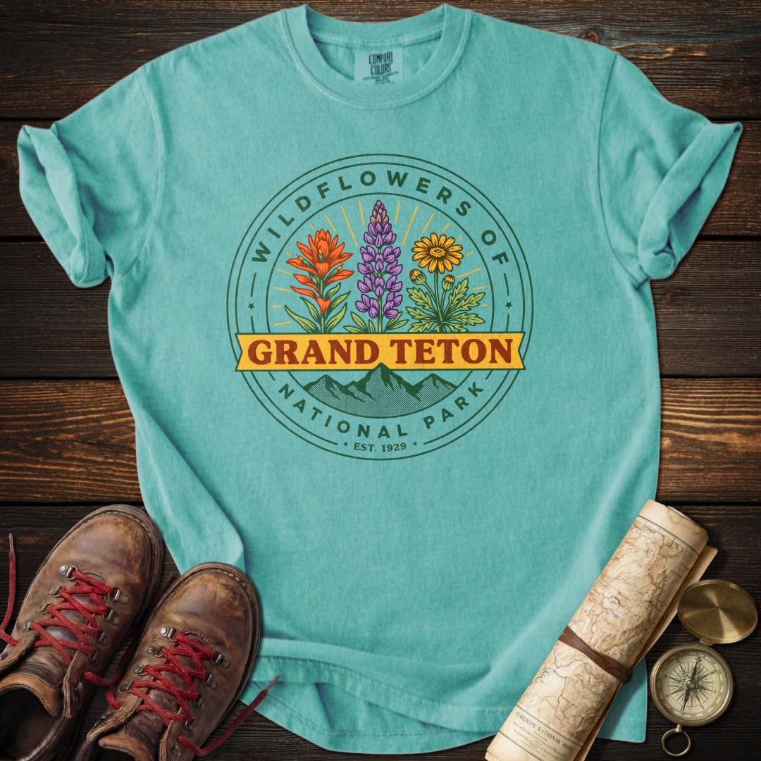 Grand Teton Wildflowers T-Shirt
