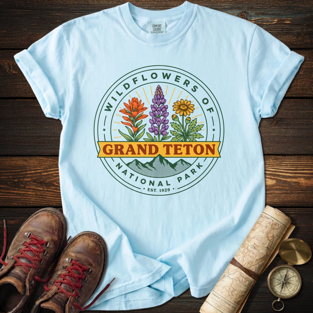 Grand Teton Wildflowers T-Shirt