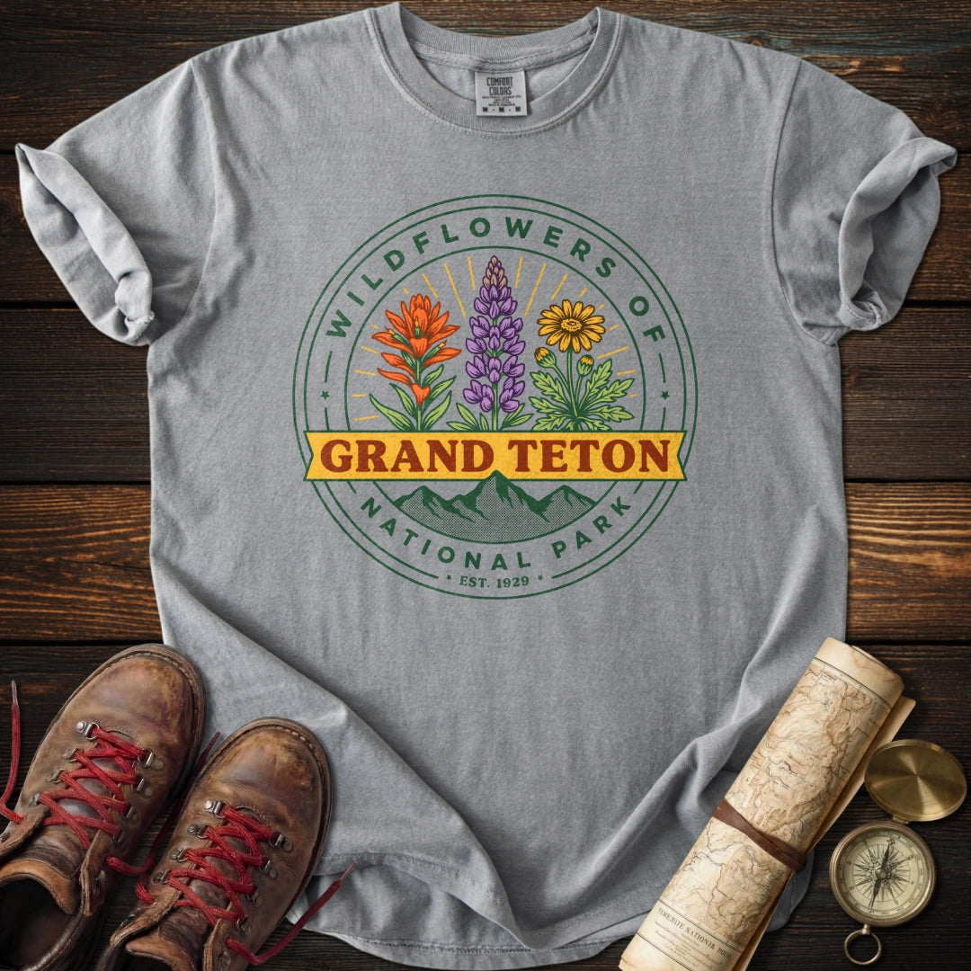 Grand Teton Wildflowers T-Shirt