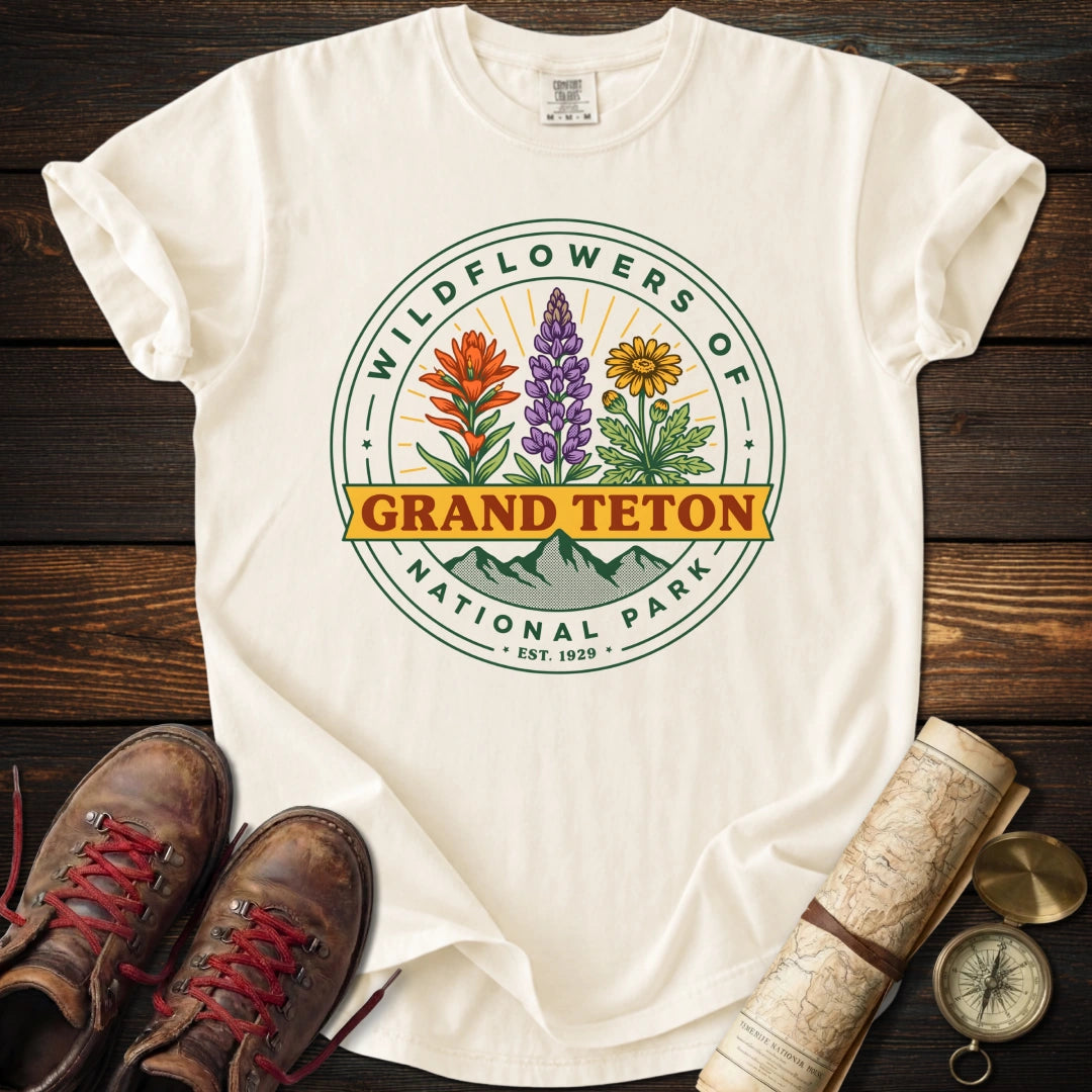 Grand Teton Wildflowers T-Shirt