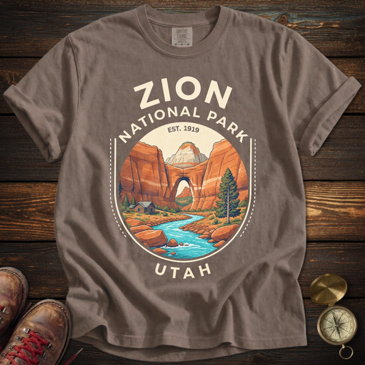 Zion National Park Graphic T-Shirt