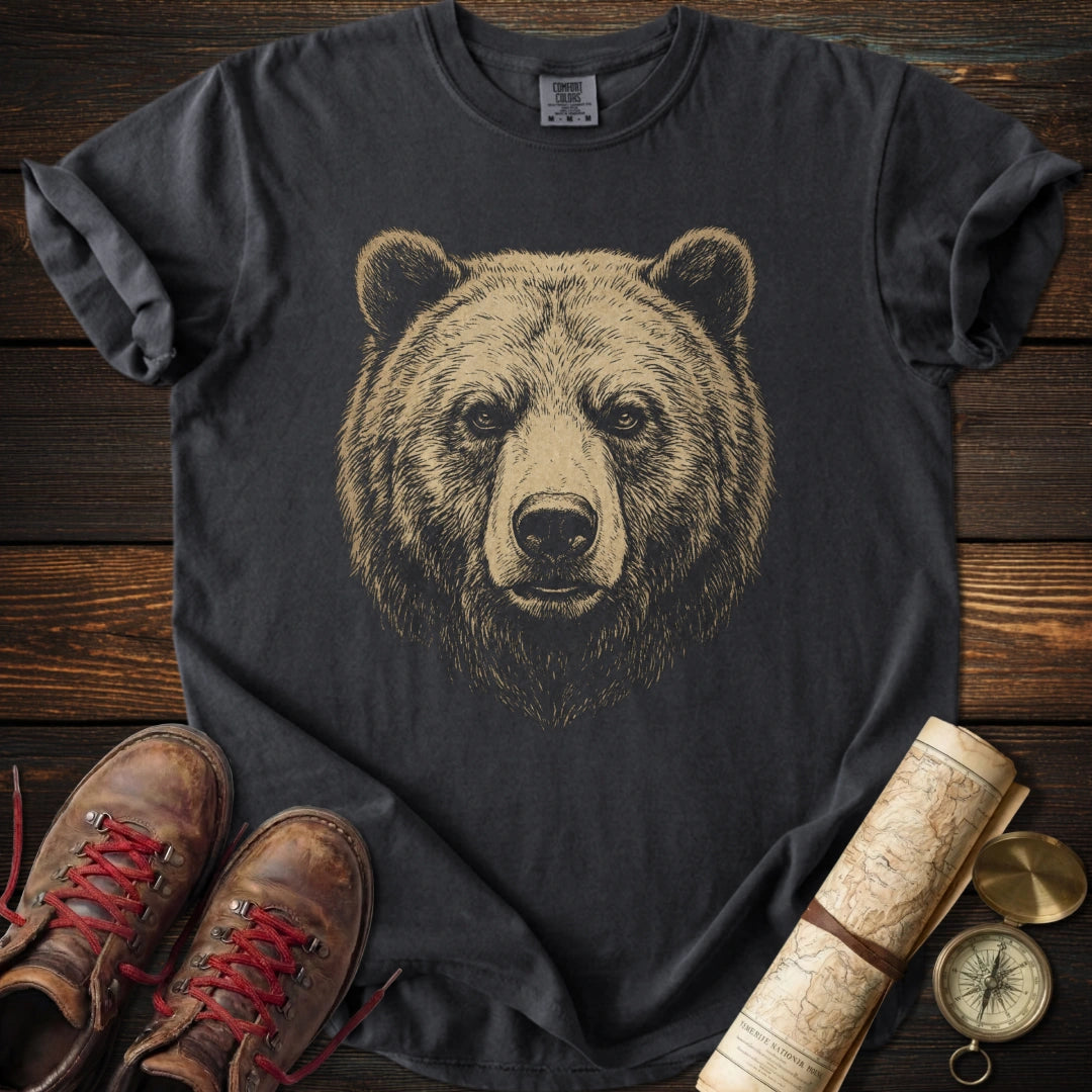 Grizzly Bear Portrait T-Shirt