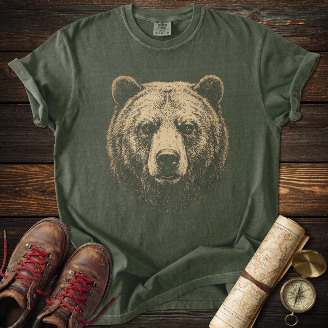 Grizzly Bear Portrait T-Shirt