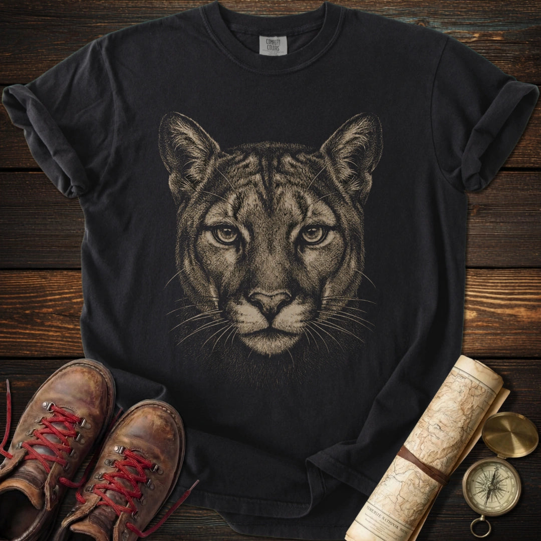 Mountain Lion Portrait T-Shirt