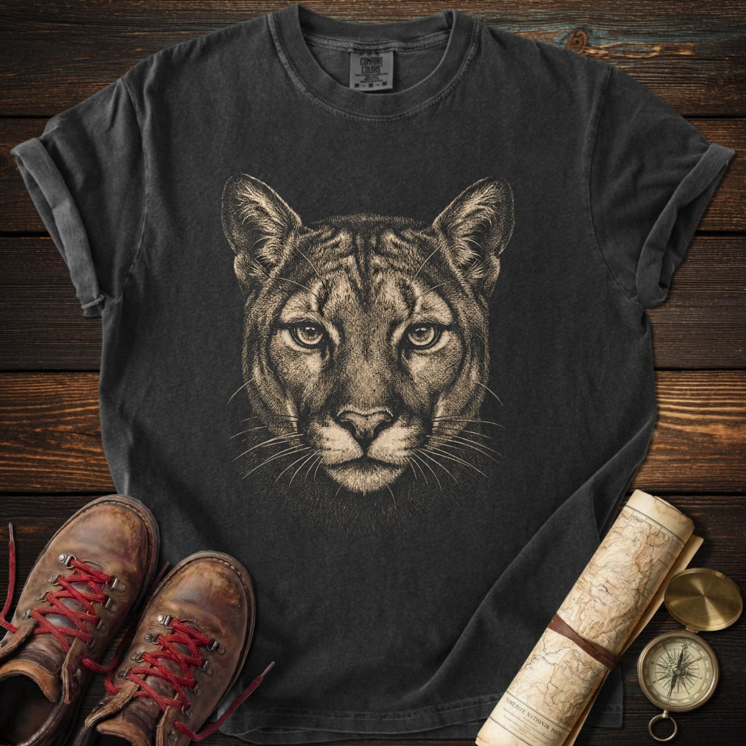 Mountain Lion Portrait T-Shirt
