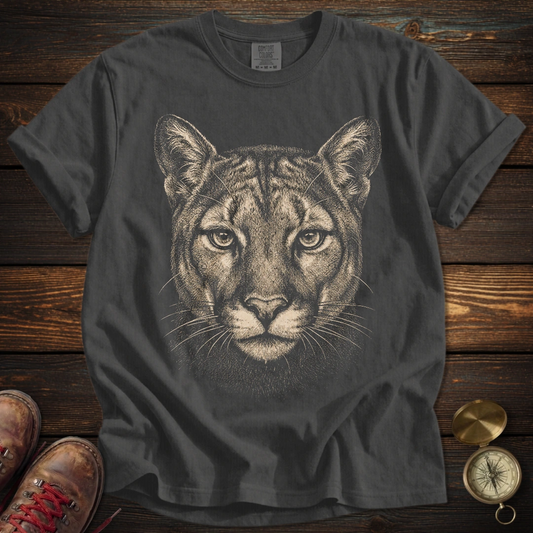 Mountain Lion Portrait T-Shirt