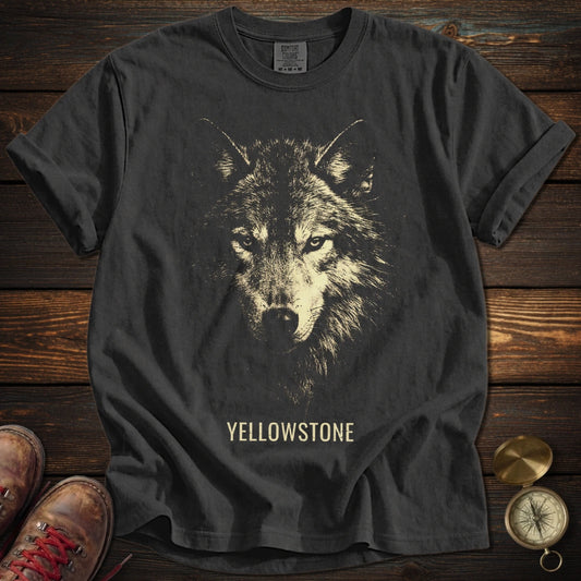 Yellowstone Wolf Portrait T-Shirt
