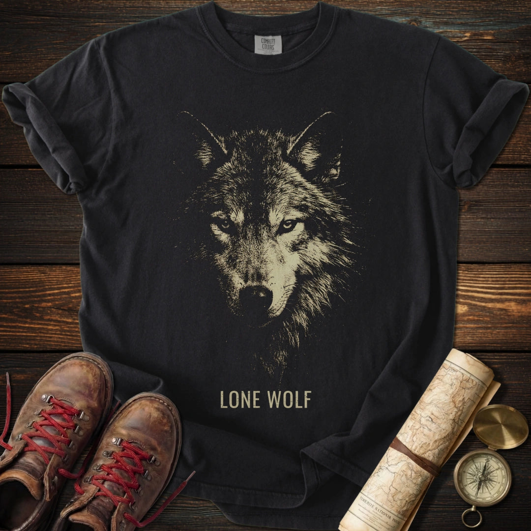 Lone Wolf Portrait T-Shirt