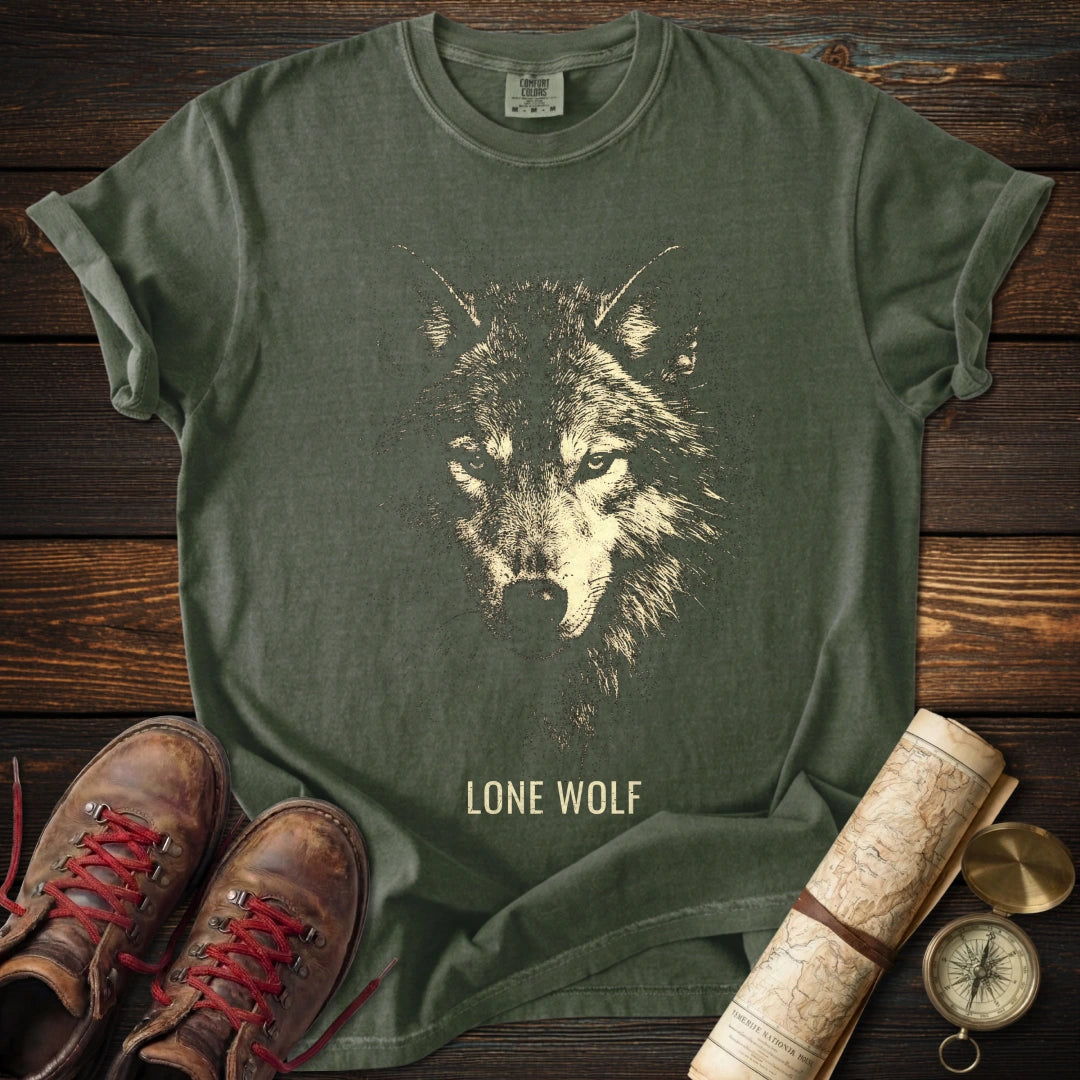Lone Wolf Portrait T-Shirt