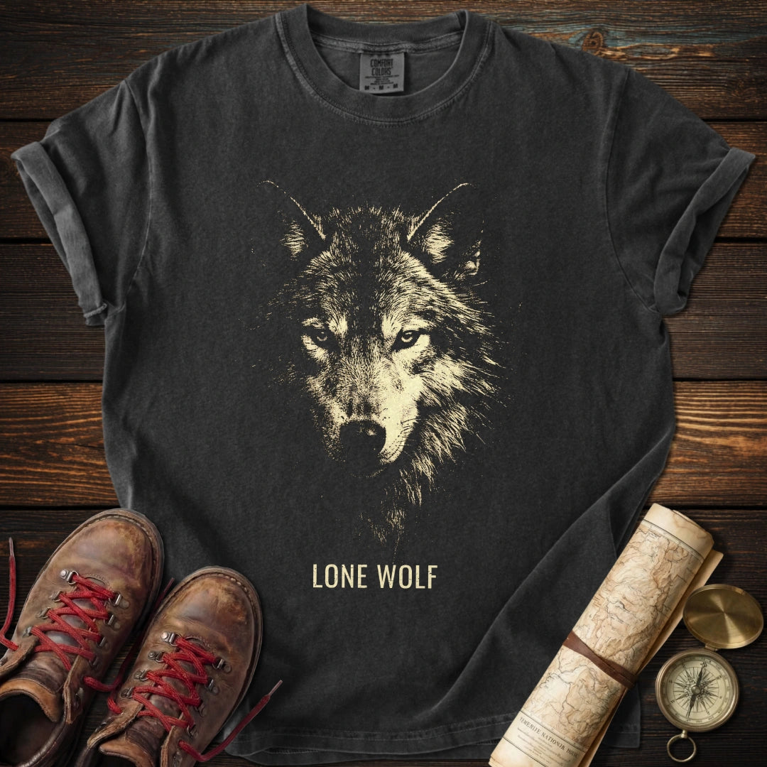 Lone Wolf Portrait T-Shirt