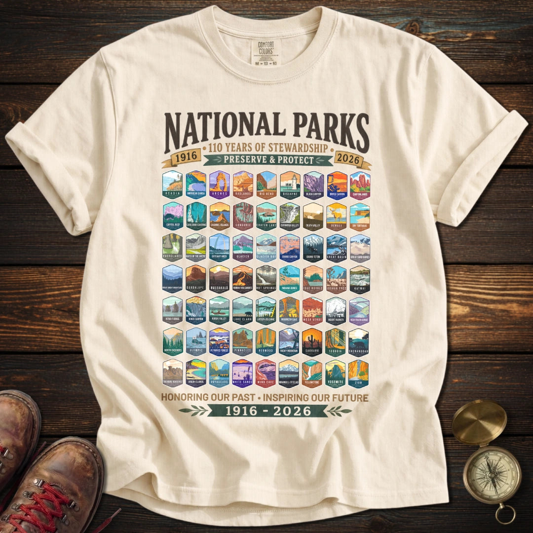 Commemorative NPS 110 Years T-Shirt